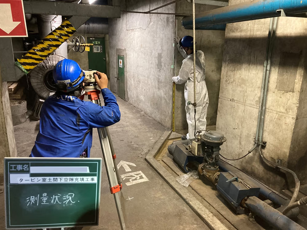 資機材準備・施工前測量